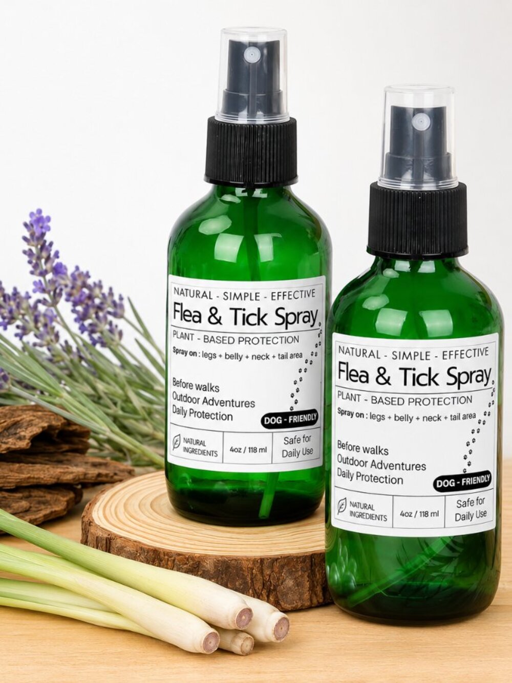 Natural Flea & Tick Spray